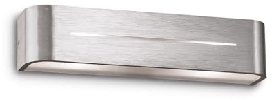 Ideal Lux Wandleuchte POSTA AP2 ALLUMINIO - Aluminium
