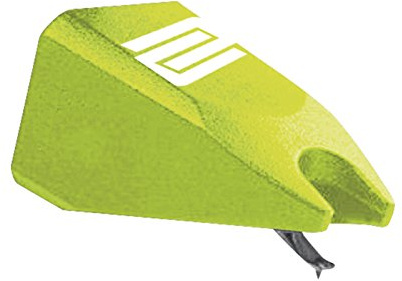 Reloop Ersatznadel Green - optimiert für Timecode-Schallplatten, sehr hoher Ausgangspegel, auch für Scratching geeignet