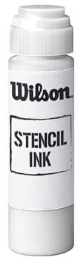 Wilson Pennarello per Corde, Stencil Ink, Bianco, WRZ742500