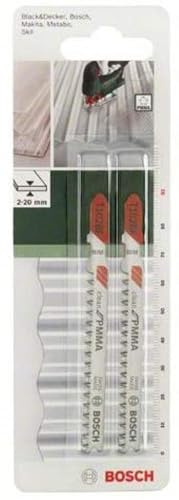 Bosch Accessories Professional 2609256C59 DIY Stichsägeblatt T 102 BF clean for PMMA (2)