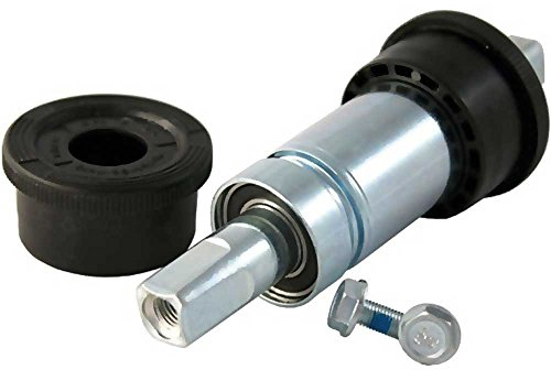 Thun Unisex – Erwachsene Efficient Jive Innenlager, schwarz,Silber, 127 mm