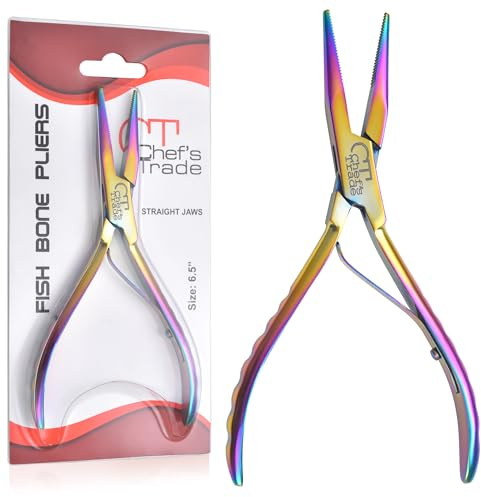 Fish Bone Pliers/Tweezers Stainless Steel Washable (plasma)