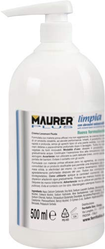 LAVAMANI CREMOSOECO-LIMPIA MAURER PLUS (3 lt.)