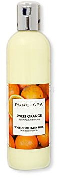 Pure-Spa Whirlpool Bath Milk with Sweet Orange Essential Oils 250ml