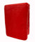Leonado Vicenti Spannbettlaken Winter extra warm Plüsch Rot 140x200-160x200 kuschelige Premium Cashmere Touch Teddy Bettlaken Fleece Plüsch Betttuch