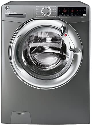 Hoover H3WS68TAMCGE H-Wash 300 1600rpm Washing Machine 8kg NFC Class A Anthracite