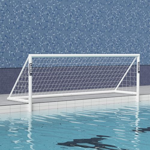 FORZA PVC Water Polo Goal - 3x Durable uPVC | Regulation Sizes