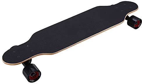 Longboard, Longboard, Professional Drop Through Deck Four Wheel Adult Longboard American Flag Pattern
