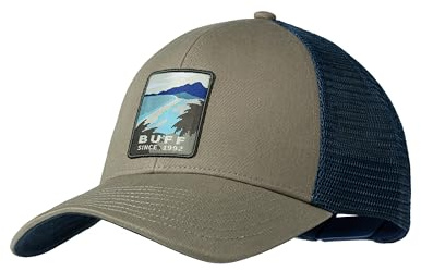 BUFF®| Kappe Explore Trucker Männlich Weiblich Erwachsene Verstellbar, Komfortabel, Atmungsaktiv, Qualität, Modern, Outdoor, L/XL, Vert