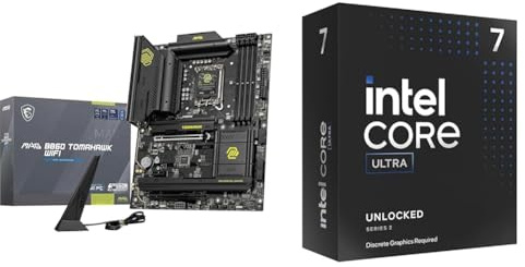 MAG B860 Tomahawk WiFi Mainboard + Intel® Core™ Ultra 7 265KF Prozessoren 20 cores