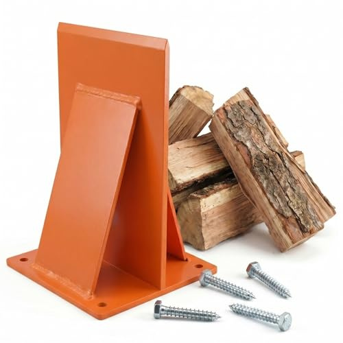 Hi Flame Firewood Kindling Splitter for Wood Stove Fireplace and Fire Pits Wood Splitting Wedge Manual Log Splitter Wedge