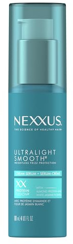 Nexxus Ultralight Smooth Frizz Defy Cream Serum for Frizzy and Dry Hair 4 fl oz