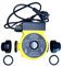 LORAC | Pompe de circulation 220-240 V, 3 niveaux de puissance (38/53/72W), pour chauffage central, piscine, pompe à chaleur, système solaire, débit max 50 l/min, IP44, surpresseur pour eau chaude