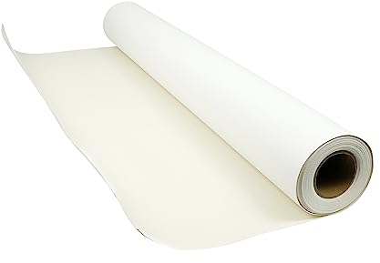 EXERZ Rouleau de toile de coton 76 cm x 10 m, 330 g/m² - Peinture acrylique, peinture à l'huile, impression jet d'encre - Matériau de haute qualité pour les chefs-d'œuvre artistiques.