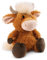 NICI Kuscheltier Hochlandrind McMooray 33cm braun - Stofftier aus weichem Plüsch, niedliches Plüschtier zum Kuscheln und Spielen, für Kinder & Erwachsene - tolle Geschenkidee - 61118