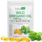 Oregano öl, Oregano Öl Kapseln120 Softgels, 165mg Carvacrol,6000mg Oregano-Kräutersupplement, 2 in 1 6000mg Oreganoöl mit Schwarzkümmelöl 200mg
