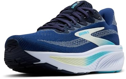 Brooks Femme Ghost 17 Road-Running-Shoes, Navy Green Turquoise, 42.5 EU