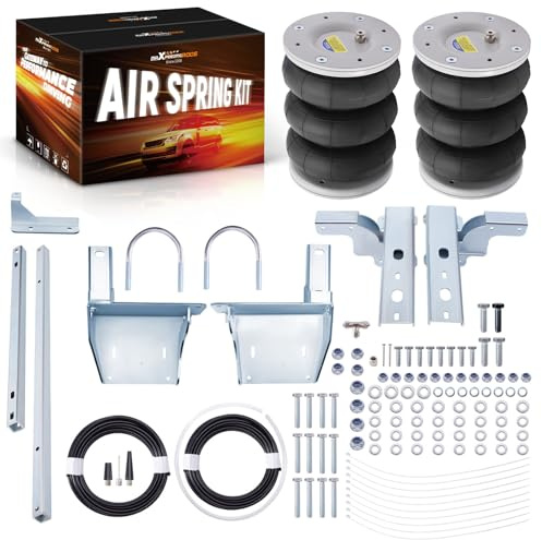 maXpeedingrods 2 sospensioni pneumatiche posteriori + kit di supporti per Iveco Daily 30-8/49-12 1985-1999