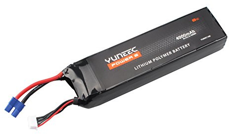 Yuneec 4000mAh 6S LiPo Flight Battery for Tornado H920 Hexacopter, 2 Pack