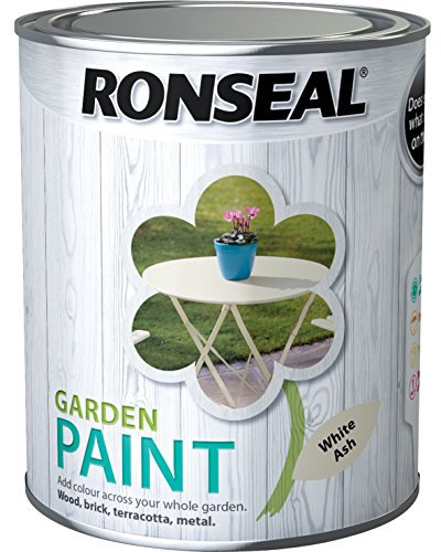 Ronseal General Purpose Garden Paint White Ash 750ml