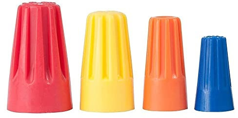 Fasizi Conexión de Cable eléctrico Tornillo Torsión Conector Tapa 70 Piezas Paquete Herramientas para el hogar y el Trabajo