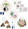 W Rxkiocs Stickerei Kit Stickset Für Anfänger DIY Kreuzstich Set Katze Muster Stickerei Werkzeugsatz Mit Verstellbarer Stickrahmen Sticknadel Farbe Embroidery Thread