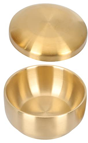 GALPADA Ciotola Per Zuppa Ciotola Da Portata Con Coperchio in Acciaio 304 Di Riso Multifunzione Da Cucina Resistente Al Calore Per Uso Domestico e Ristoranti