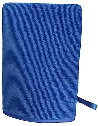 DEARMAMY 3 Paños De Limpieza Reutilizables para Lavado Y Descontaminación De Autos De Secado Rápido De Microfibra para El Cuidado del Auto De Arcilla Azul