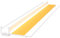 doitBau Anputzleiste – Putzabschlussleiste/Laibungsprofil – selbstklebendes Hart-PVC Profil mit 3 mm Dichtungsband – 1,4 m x 6 mm – 15 Stab = 21 m Gesamtlänge für Fenster & Türen Außen & Innen