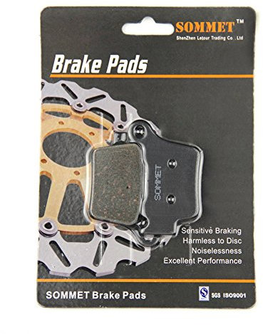 SOMMET 1 Paar Motorrad Bremsbeläge Hinten für KTM EXC 250 Inc TPi 2T 2004-2022