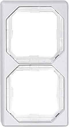 Merten Rahmen 2f.ws 399244 waage/senkrecht M1;OCTOCOLOR Abdeckrahmen 4011281251452