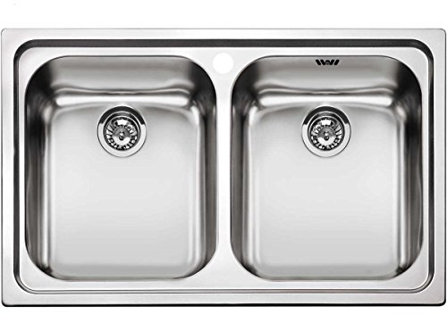 SMEG SP792-2, Lavandino della cucina OMNI, Stainless steel