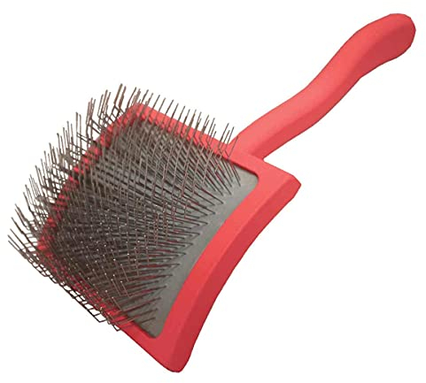 Chris Christensen Big G Coral Slicker Bürste, Pflegen wie ein Profi, Fluff Entwirrung Stil, spart Zeit & Energie, Groß, für Haustiere, perfekt für Hunde & Katzen