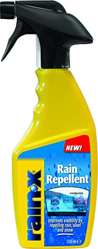 Rain-X Rain Repellent - Water-Repellent Treatment for Windscreens & Side Windows - Enhances Visibility in Rain, Sleet & Snow - Keeps Glass Clean & Protected - 500ml