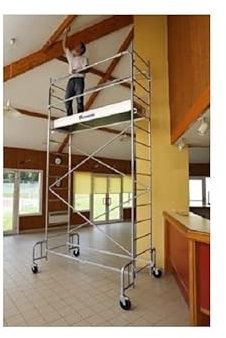 Echafaudage roulant Junior 200 5m80 plancher