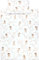 TupTam Kinder Bettwäsche Set Babybettwäsche Bettbezug 100 x 135 120 x 90 Kissenbezug 40 x 60 Jungen Mädchen 2-TLG, Farbe: Beige/Feen, Größe: 135x100 cm