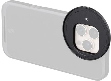 SMALLRIG FilMov de 67 mm Adaptador de Filtro Acoplable Magnético para iPhone 16, Compatible con el Kit de Carcasa para Teléfono SMALLRIG 4987 y 4988-4993