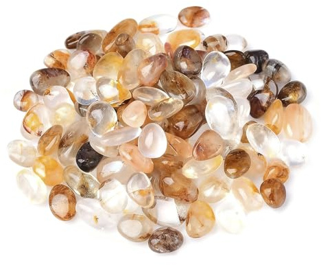 Pierres Décoratives 400 g, 3-5 mm Petites Pierres Précieuses pour Vases, Petites Pierres Décoratives pour Pot de Fleurs, Aquarium, Plantes Succulentes, Aménagement Paysager, Maison et Jardin