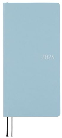 Hobonichi Techo 2026 Spring Weeks – Pappersserien: Sky (Japanese, Tall & Slim, April-start)