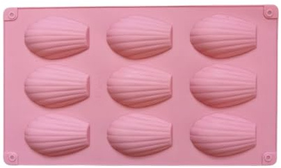New 2026 9 Cavities Madeleine Silicone Cake Mold Shell Biscuit Cake Handmade Soap Mold Tray Non Stick Silicone Bakeware Mould PDNLVHV1667