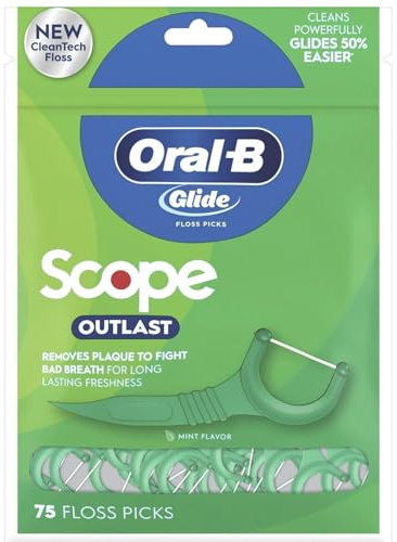 Oral B Complete Glide Floss Pick (300 Count), 300 Count