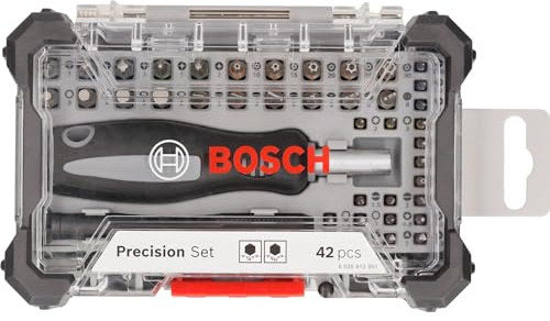Bosch Precision Screwdriver Bit Set 42 Pieces - 2607002835