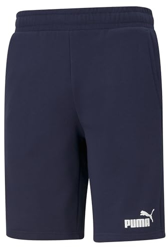 PUMA Ess Shorts 10 - Pantaloncini in Maglia Uomo, Peacoat, S -