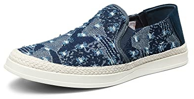 Bruno Marc Men's Loafers Slip-on Espadrilles Comfortable Casual Shoes for Men,Size 11,Blue,SBFS2301M-E