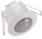 Greluma 1 Stück AC 220V-240V Infrarot-Bewegungsmelder, Deckeneinbaumontage, Innenbereich, Erfassungsbereich 6 m bei 360°, einstellbare Umgebungshelligkeit, IP20