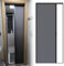 RENLXFI Puerta Corredera Plegable Puerta De Concertina para Baño 60 65 70 75 80 85 90 CM Ancho, Puertas Plegables Interiores Personalizables, Sin Taladrar(80x195cm/31.5x76.8in)