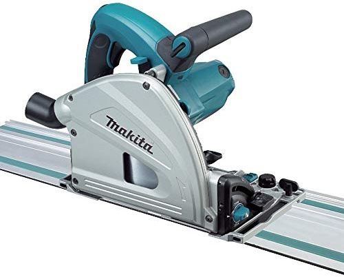 Makita SP6000J1/1 110 V 165 mm Plunge Saw - Blue
