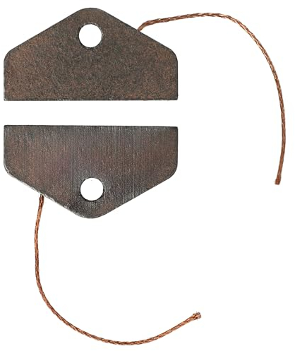 vhbw 2X Kohlebürste kompatibel mit Miele T8432C Paragon Sensor Trockner, Kondenstrockner