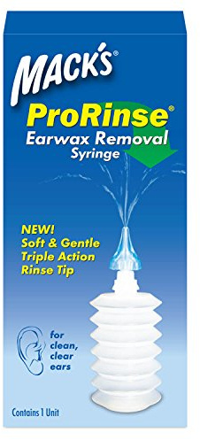 Mack's ProRinse Ear Wax Removal Syringe - Ear Syringe with Triple-Action Rinse Tip