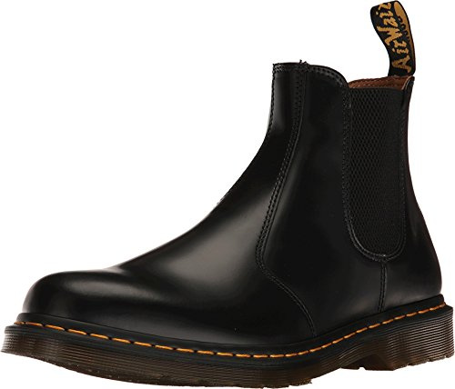 Dr. Martens Mixte 2976 Shoes, Black Smooth, 42 EU